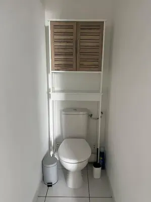 Salle de bains dans l'établissement Logement 10 minutes de rouen