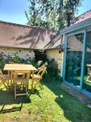 Jardin de l'établissement Gîte des Cornettes