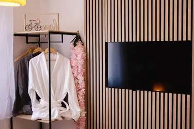 Télévision ou salle de divertissement dans l'établissement Casa Relax spa