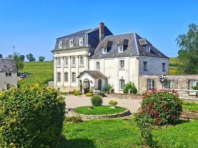 Jardin de l'établissement Le Manoir de Séverine