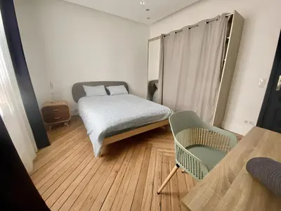Un ou plusieurs lits dans un hébergement de l'établissement Maison 43