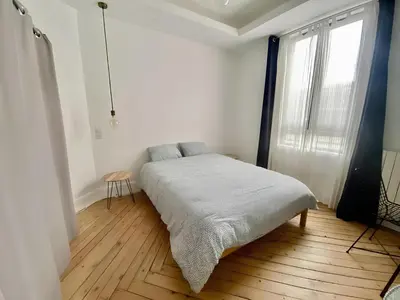Un ou plusieurs lits dans un hébergement de l'établissement Maison 43
