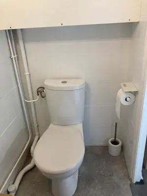 Salle de bains dans l'établissement Studio hyper centre de Beauvais