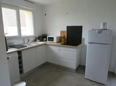 Cuisine ou kitchenette dans l'établissement La Pellegrine