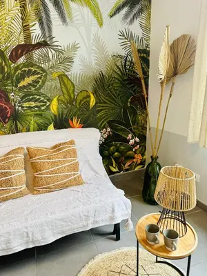 Un ou plusieurs lits dans un hébergement de l'établissement Studio Bohème hypercentre