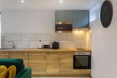 Cuisine ou kitchenette dans l'établissement La promesse - T3 Hyper centre
