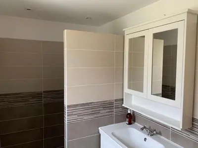 Salle de bains dans l'établissement Gite tout confort - Vexin - Val d'Oise
