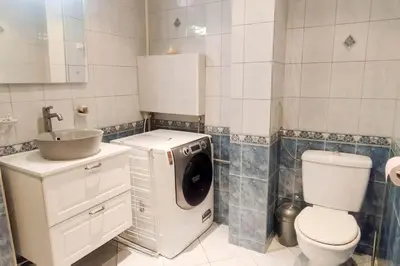 Salle de bains dans l'établissement Poissy Appartement 2 chambres