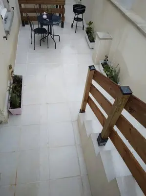 Balcon ou terrasse dans l'établissement Appartement Cosy avec Terrasse