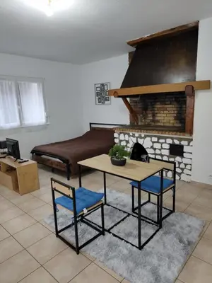 Coin salon dans l'établissement Cosy Studio