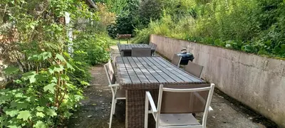 Jardin de l'établissement Moulin de la Génetée