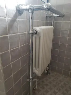 Salle de bains dans l'établissement L'ESTAMPE