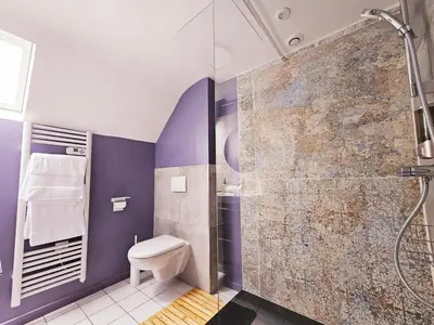 Salle de bains dans l'établissement L'impasse du Mail