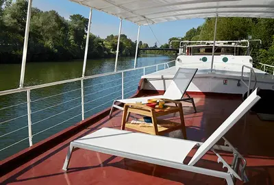 Vue sur la rivière ou le fleuve situé(e) à proximité de le B&B/chambre d'hôtes