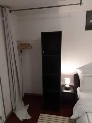 Coin salon dans l'établissement Studio loué entier proche de Paris