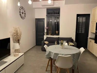 Coin salon dans l'établissement Le Secret d'Agathe