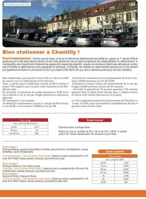Plan de l'établissement Appartement duplex à Chantilly centre