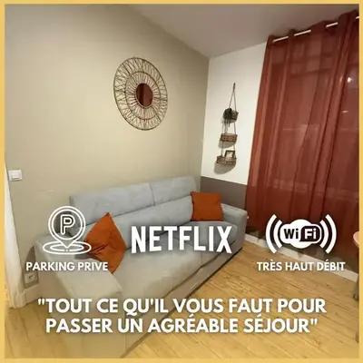 Studio Chaleureux proche gare