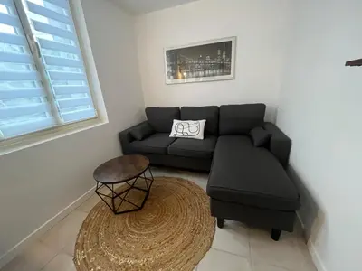 Coin salon dans l'établissement Le Duo de la Foret - Logement F1