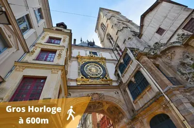 Plan de l'établissement Appart'HomeCity - Rouen Marne Impressionniste
