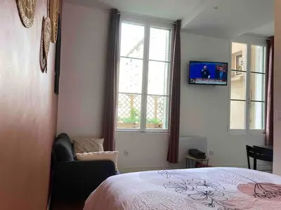 Télévision ou salle de divertissement dans l'établissement Studio N1 plein centre ville