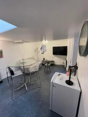 Télévision ou salle de divertissement dans l'établissement Joli petit F1 plein centre ville