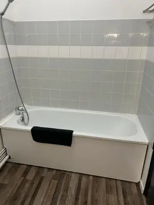 Salle de bains dans l'établissement Appartement bord de seine