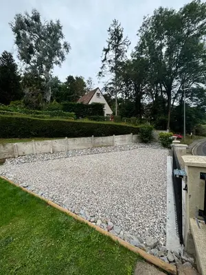 Jardin de l'établissement Gîte La Bienvenue