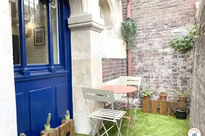Terrasse ou espace extérieur de l'établissement Le Central Station - Proche Gare SNCF