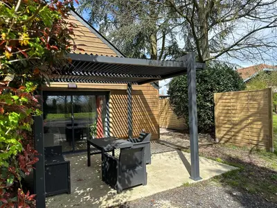 Jardin de l'établissement La Ptite Maison proche Rouen