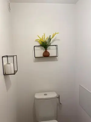 Salle de bains dans l'établissement Bienvenue chez Jules *Verne*