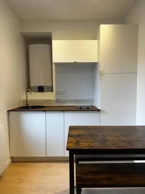 Cuisine ou kitchenette dans l'établissement Le Gaveau T