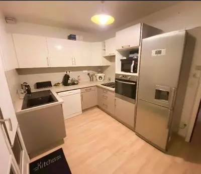 Cuisine ou kitchenette dans l'établissement Maison pour Jeux Olympiques 2024