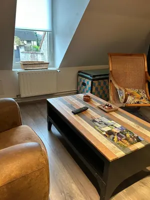 Coin salon dans l'établissement Le relais du bord de seine