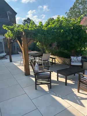 Terrasse ou espace extérieur de l'établissement Le relais du bord de seine
