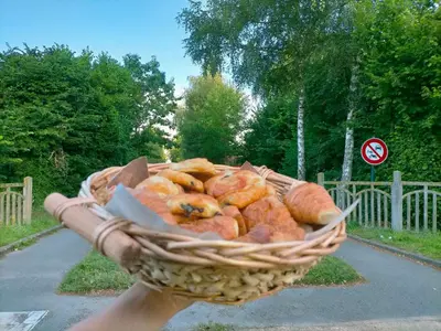 Nourriture dans la maison de vacances ou à proximité
