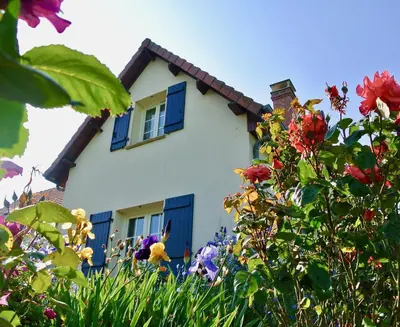 Jardin de l'établissement Gîte Les Chênes