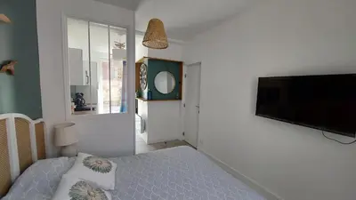 Un ou plusieurs lits dans un hébergement de l'établissement Villa Marguerite