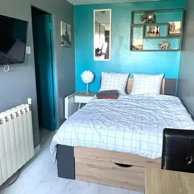 Studio cosy indépendant avec Jardin à Osny proche Cergy Pontoise