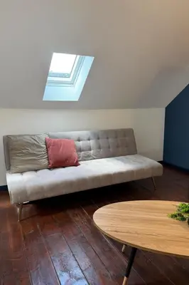 Coin salon dans l'établissement La maison Mareuil