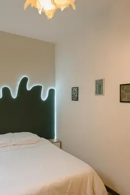 Un ou plusieurs lits dans un hébergement de l'établissement La maison Mareuil