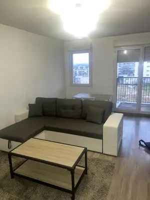 Coin salon dans l'établissement Appartement (CERGY)