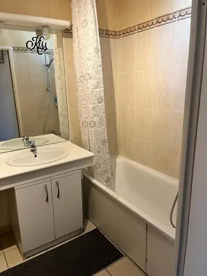 Salle de bains dans l'établissement Appartement (CERGY)