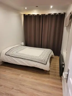 Un ou plusieurs lits dans un hébergement de l'établissement Petite maisonnette