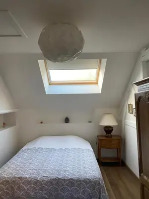 Un ou plusieurs lits dans un hébergement de l'établissement Maison familiale au coeur de la vallée de l'Eure