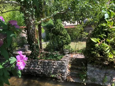 Jardin de l'établissement Maison familiale au coeur de la vallée de l'Eure