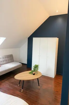 Un ou plusieurs lits dans un hébergement de l'établissement Chambre privée 