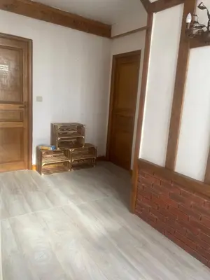 Coin salon dans l'établissement Maison calme
