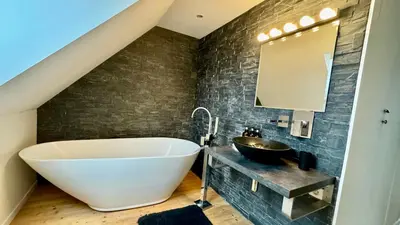 Salle de bains dans l'établissement Rouen hyper centre