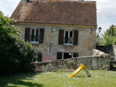 Jardin de l'établissement Gite du Colombier